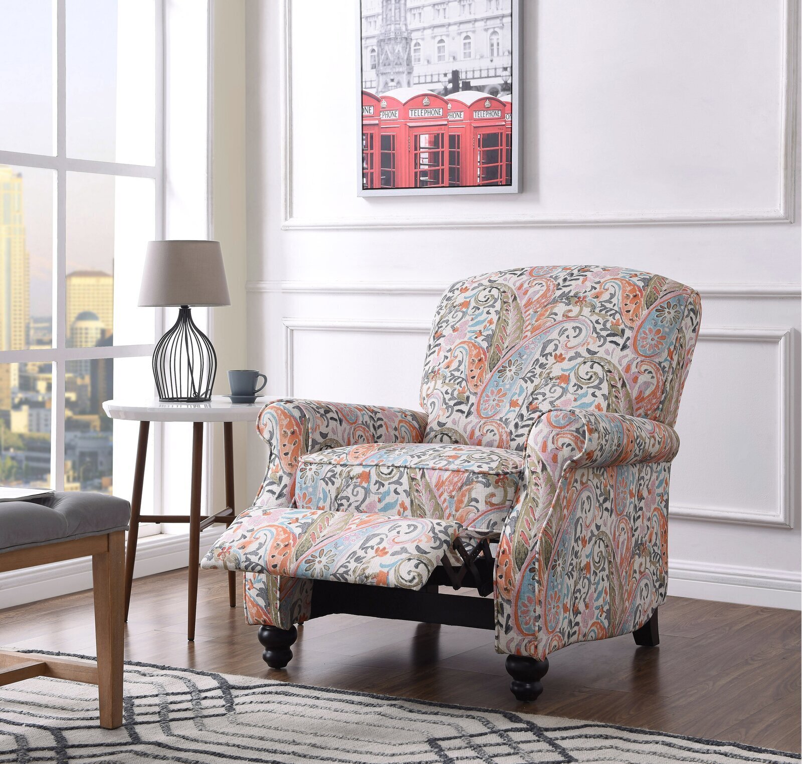 Patterned High Quality Recliner