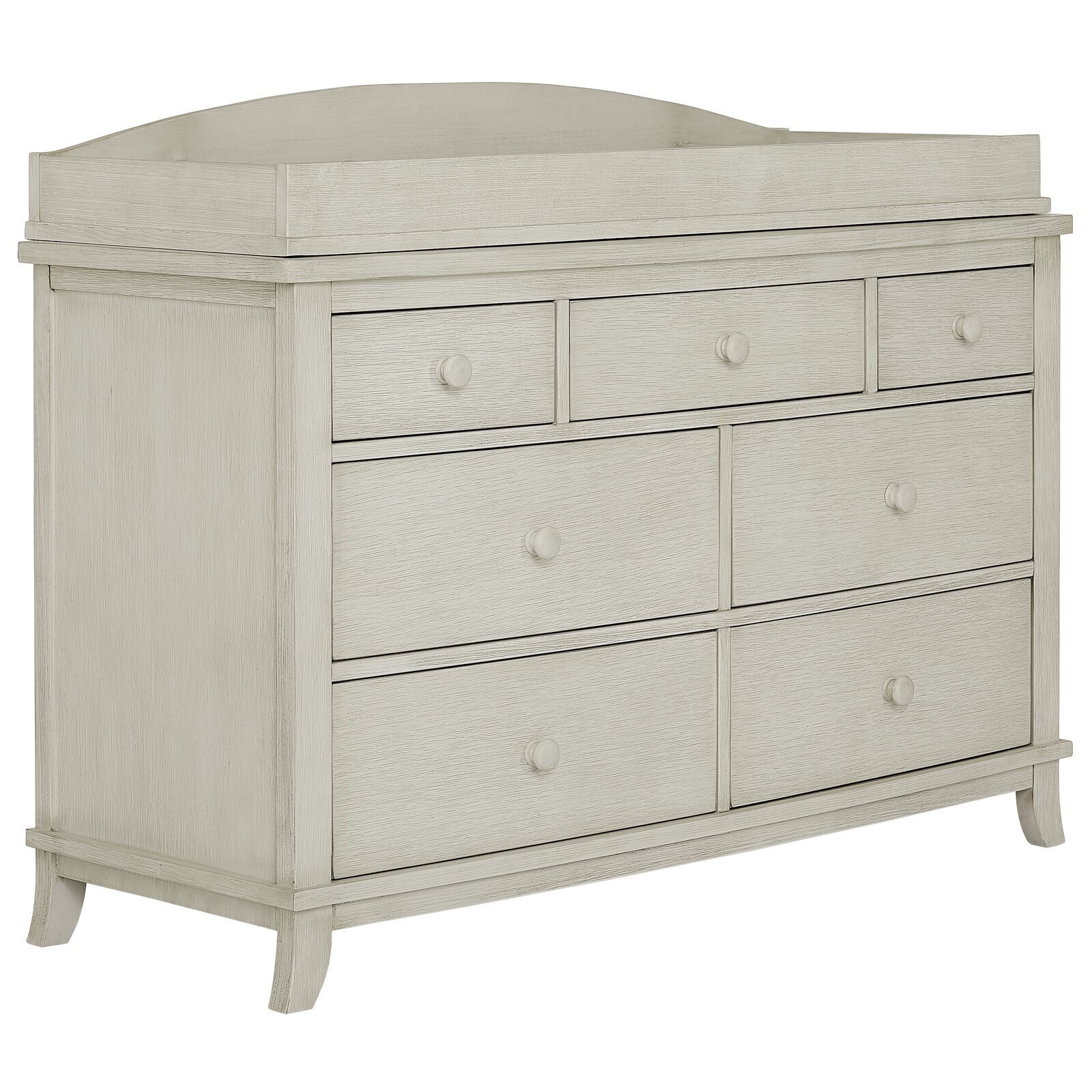 Pine Wood Changing Table Dresser