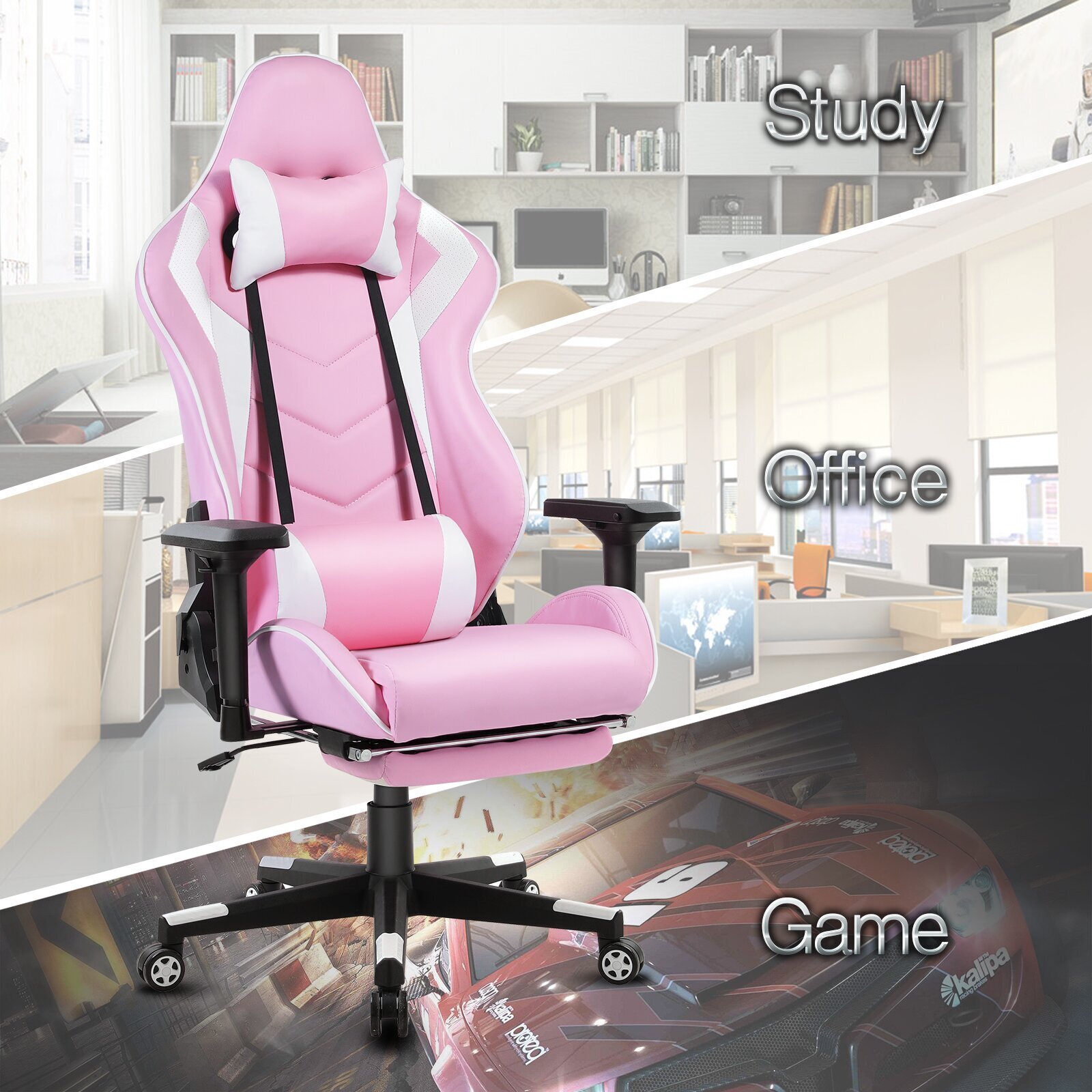 Plush Recliner with Bluetooth Speakers