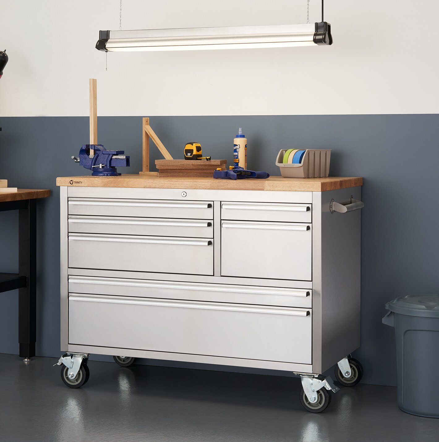 Portable Butcher Block Reloading Bench