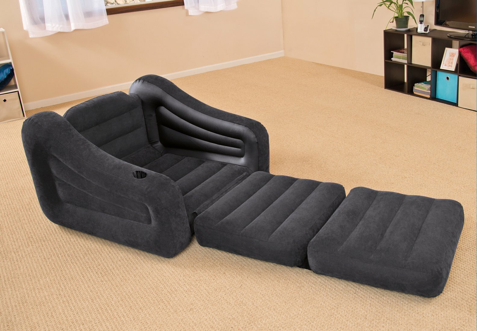Pull Out Folding Blow Up Chair