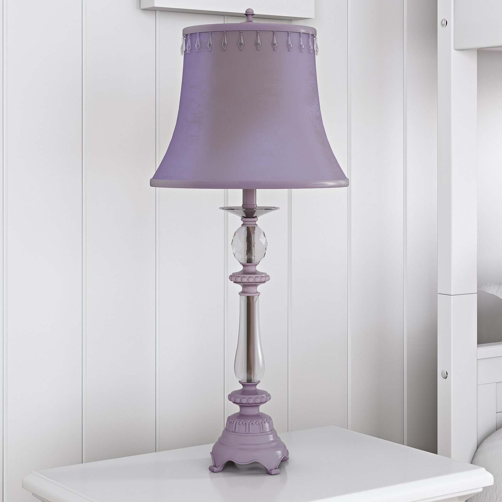 Purple Bedside Lamps
