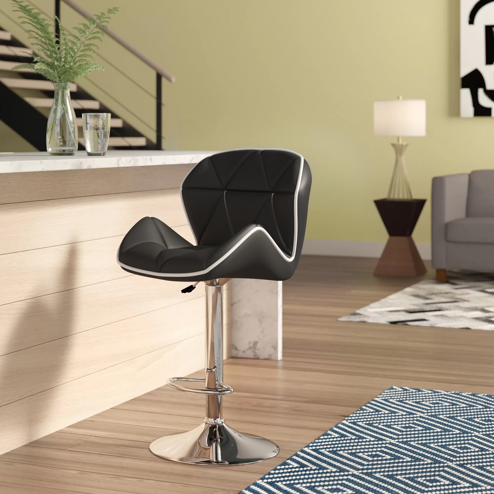 Quilted Modern Stool