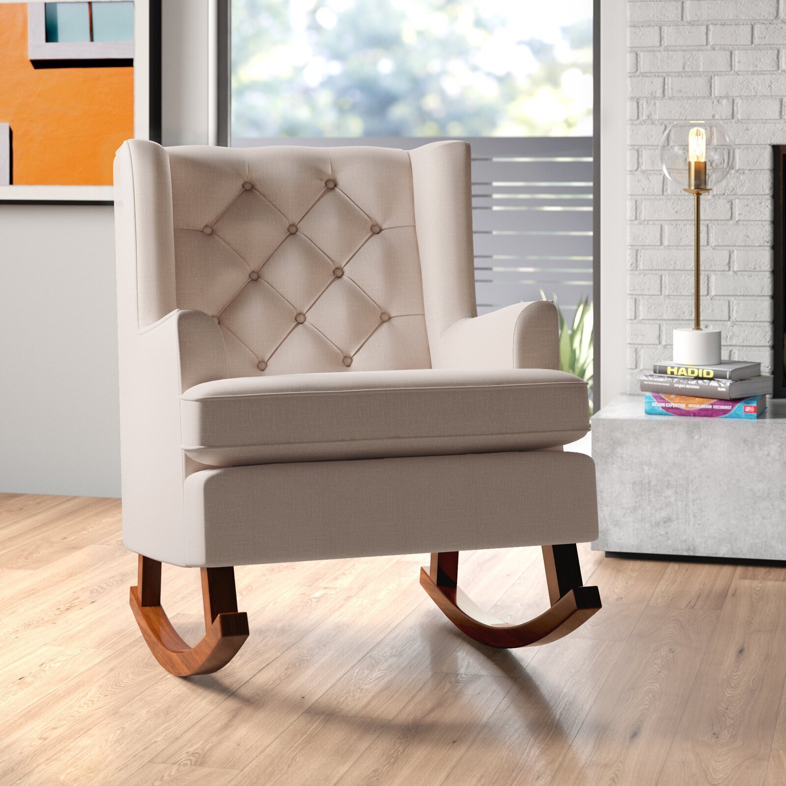 Quilted Rocking Chair 