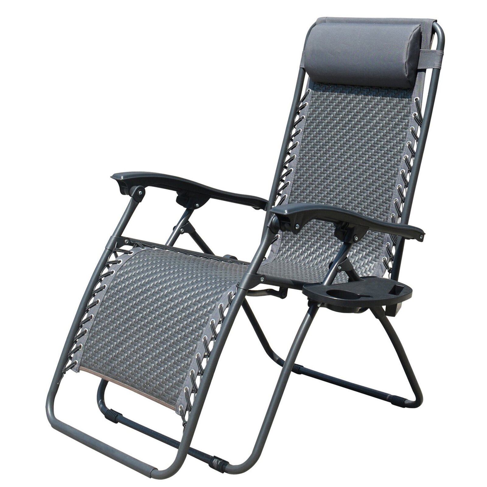 Reclining Heavy Duty Folding Chair