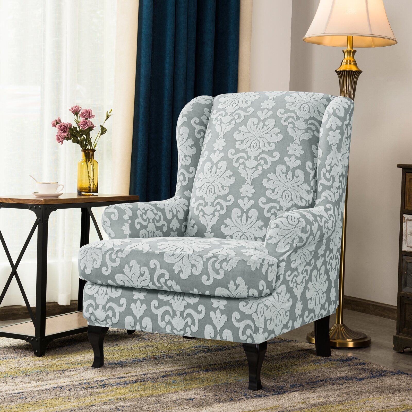 Regal Pattern Chair Cover