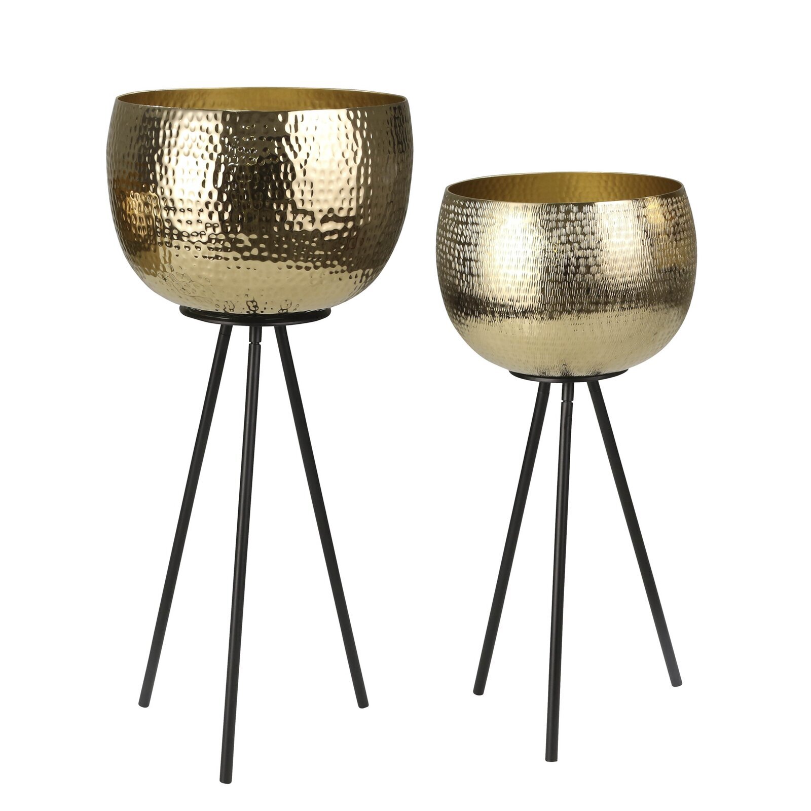 Retro Glam Corner Plant Stands