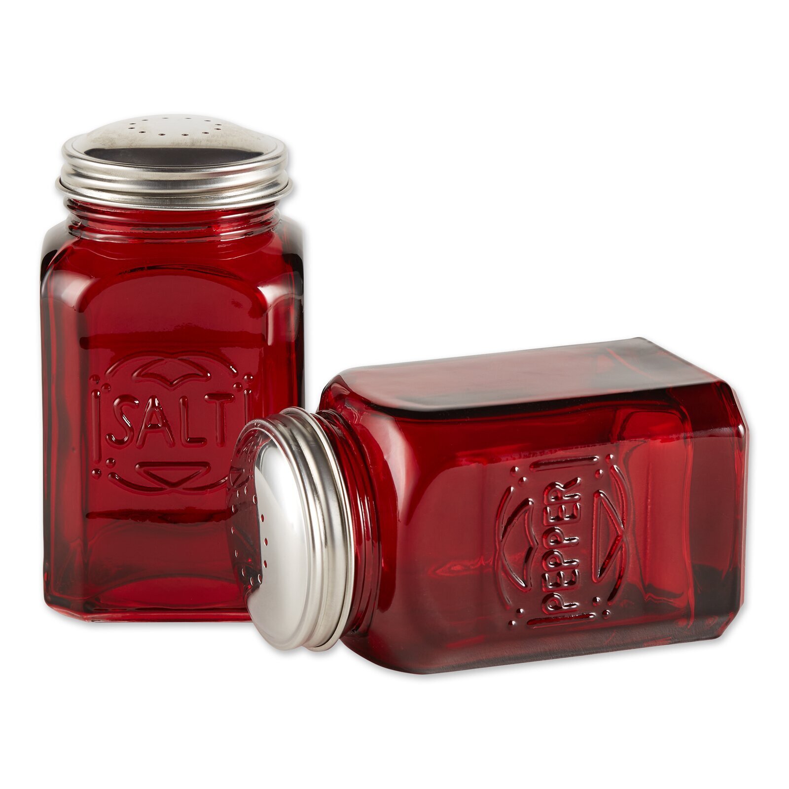 Retro Salt and Pepper Shakers
