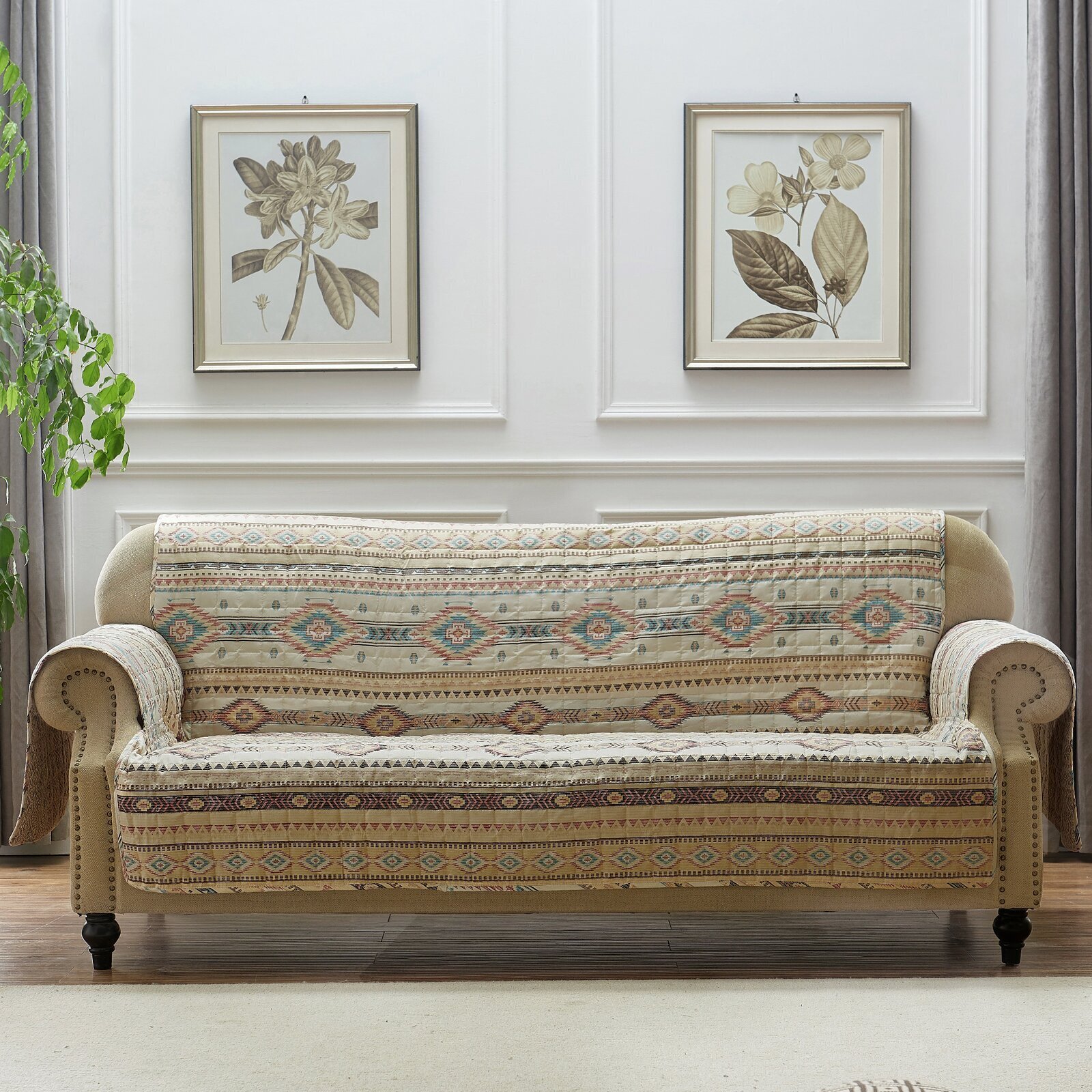 Reversible Printed Country Slipcovers