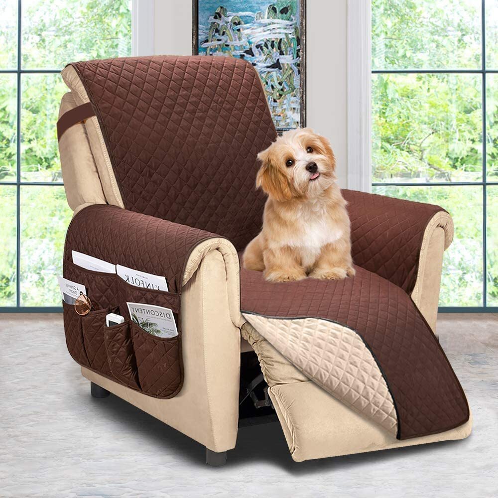 Reversible Slipcover for Recliner Chair