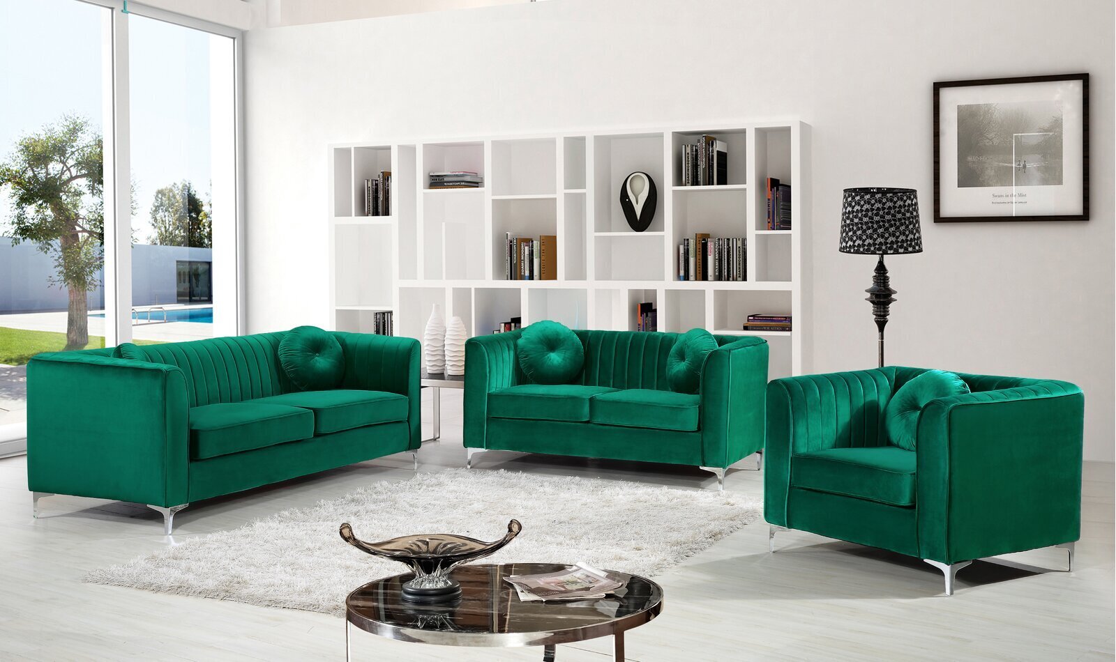 Ridged Living Room Set