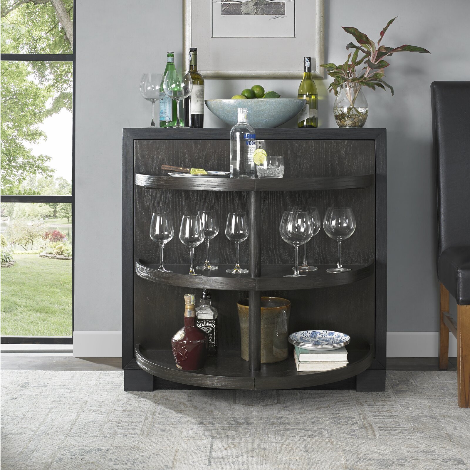 Rotating Mini Bar for Apartment 