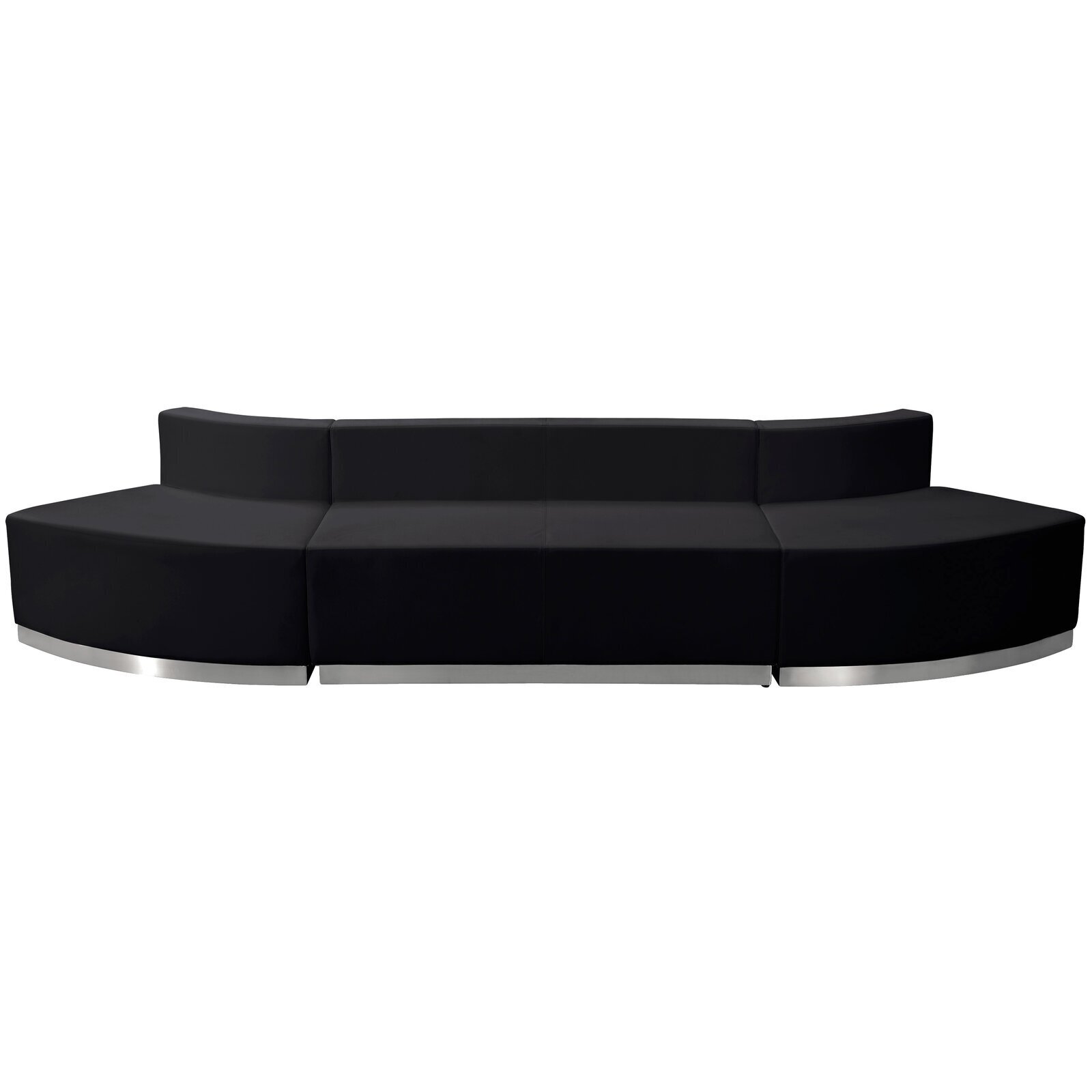 Curved Leather Sectional Sofas