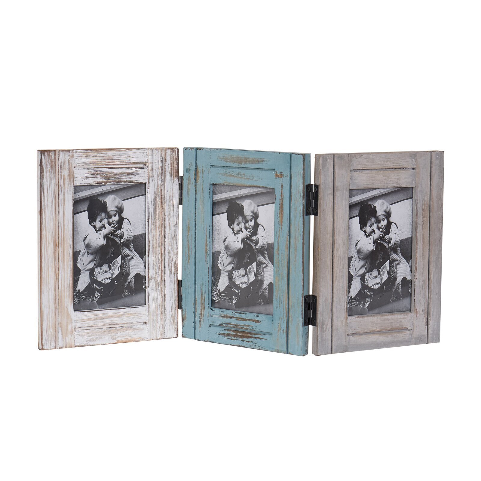 Rustic Folding Photo Frame