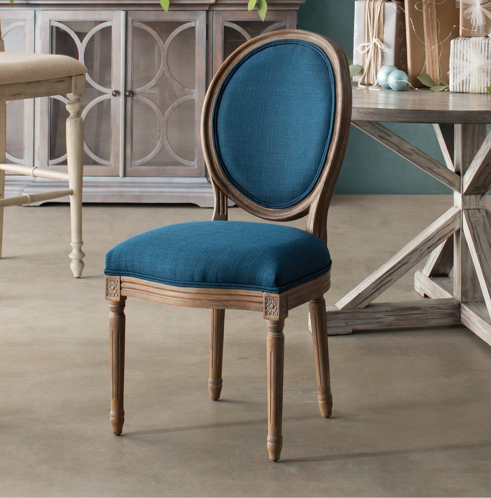 Rustic Louis XV Chair