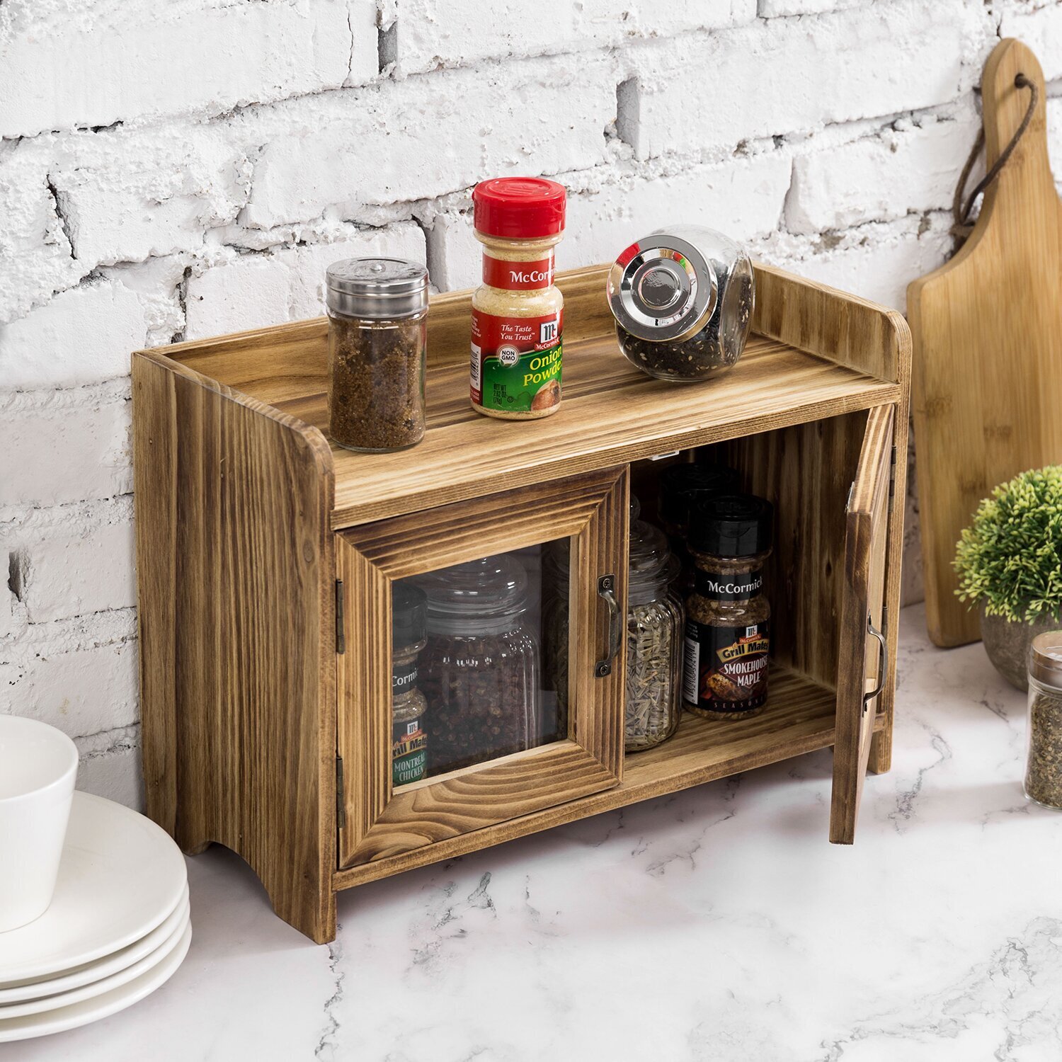 Rustic Spice Rack