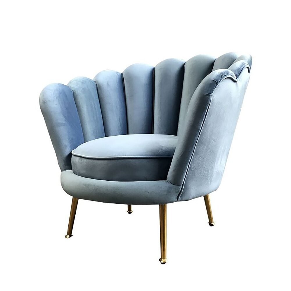 Seashell Shaped Bollard Lounge Chair