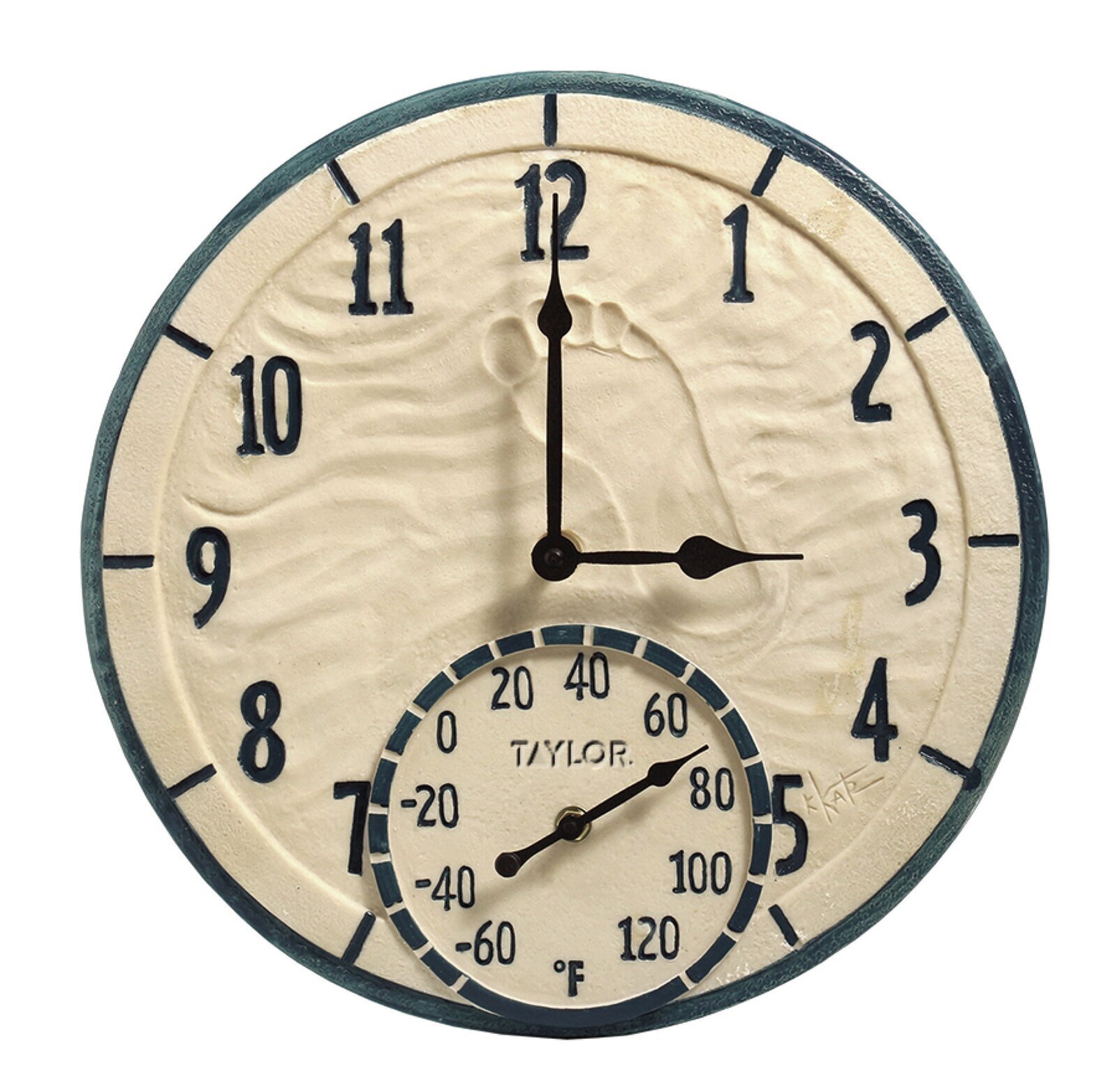 Seaside Farmhouse Outdoor Thermometer 