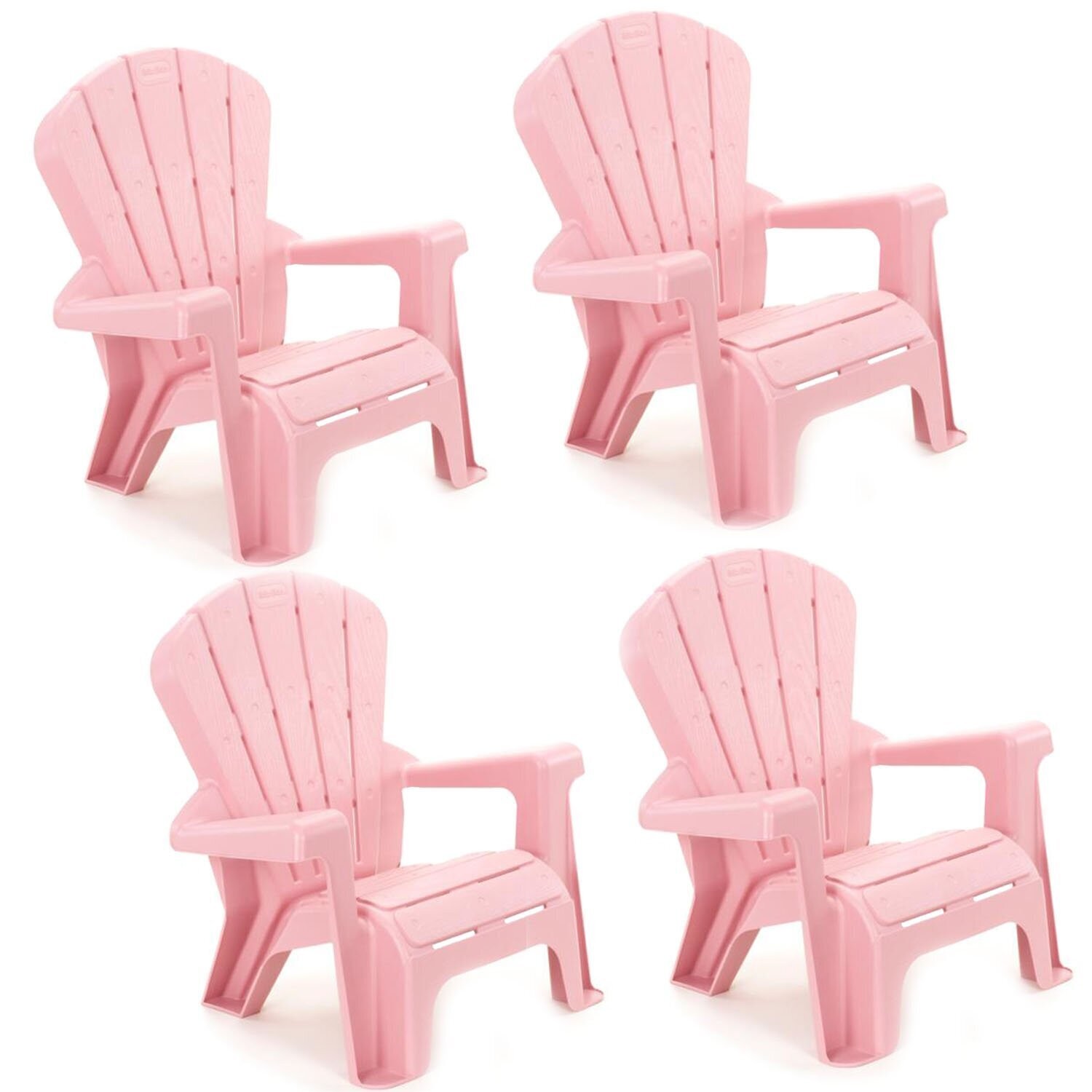 Set of toddler Adirondack chairs plastic