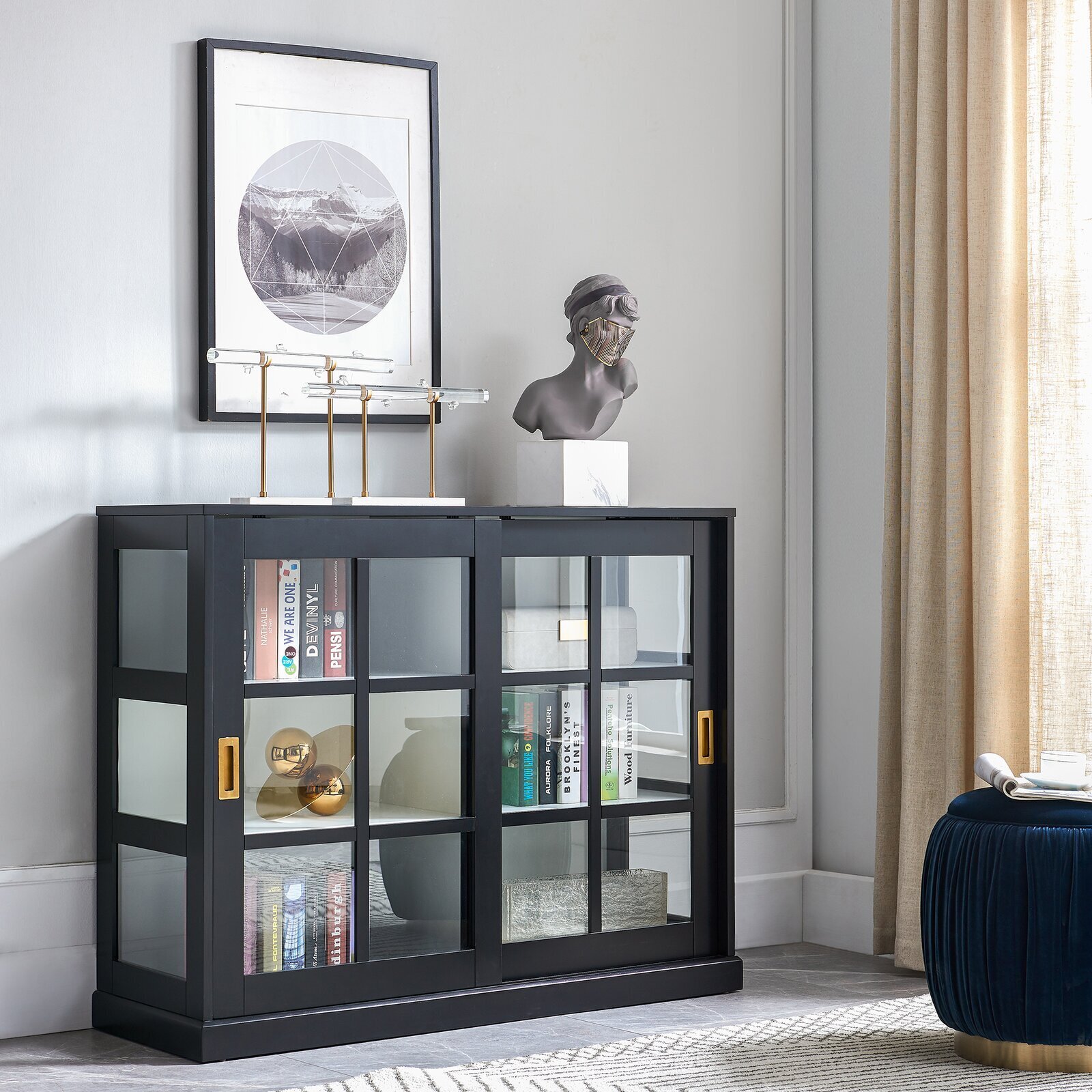 Short China Cabinet for Sale