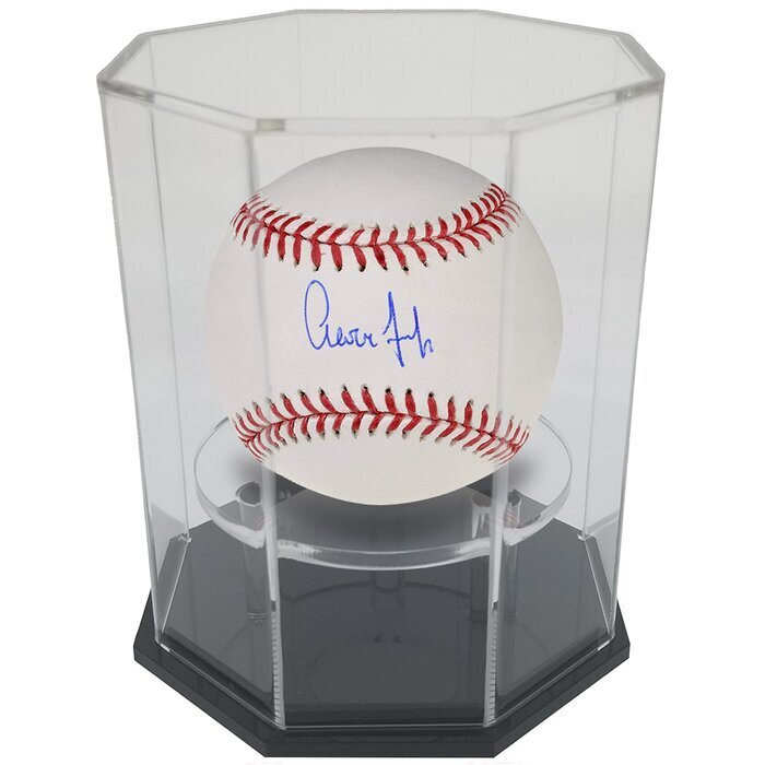 Single Autographed Ball Display