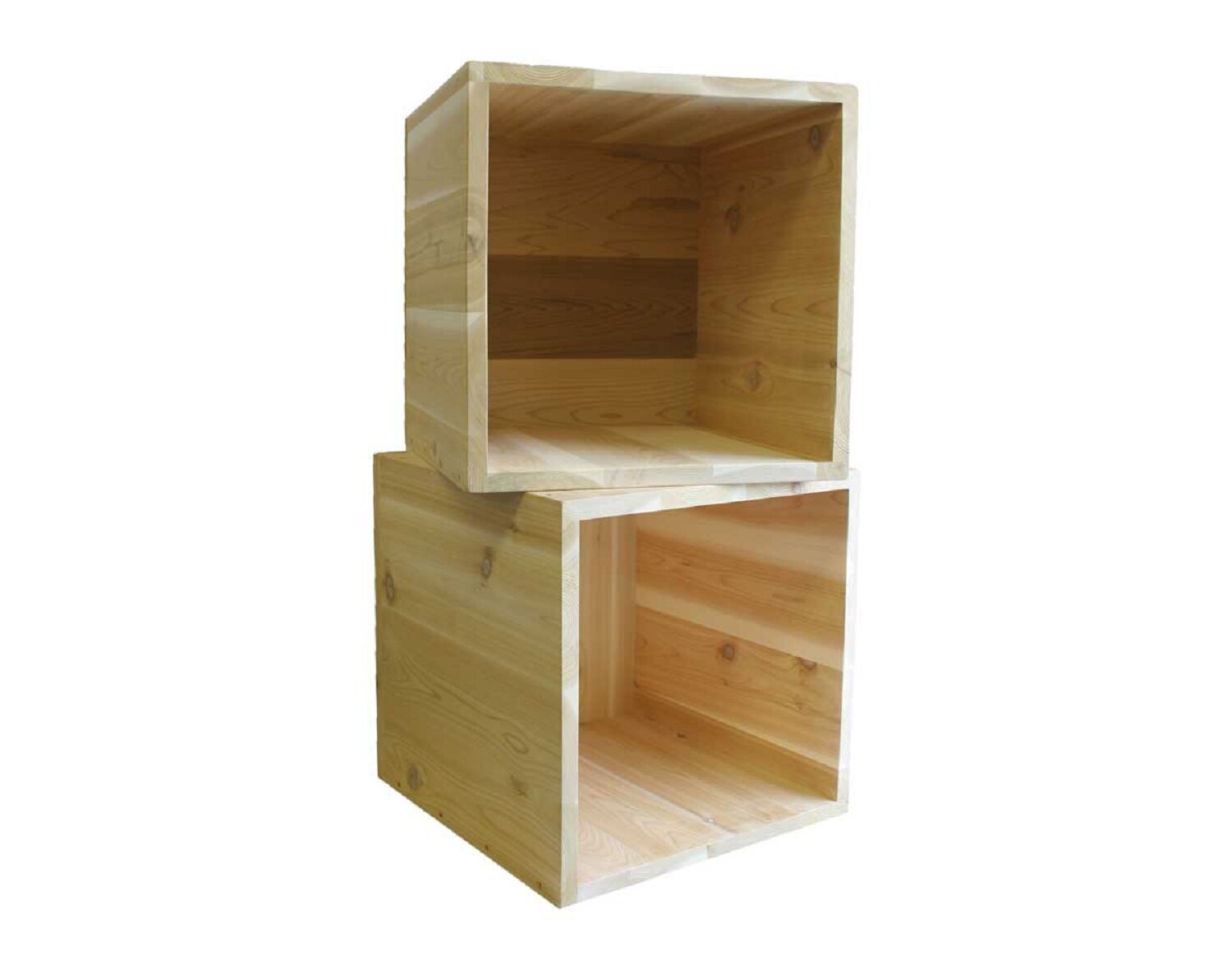 Wood Cube Storages