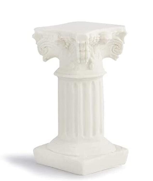 Small Greek outdoor garden column