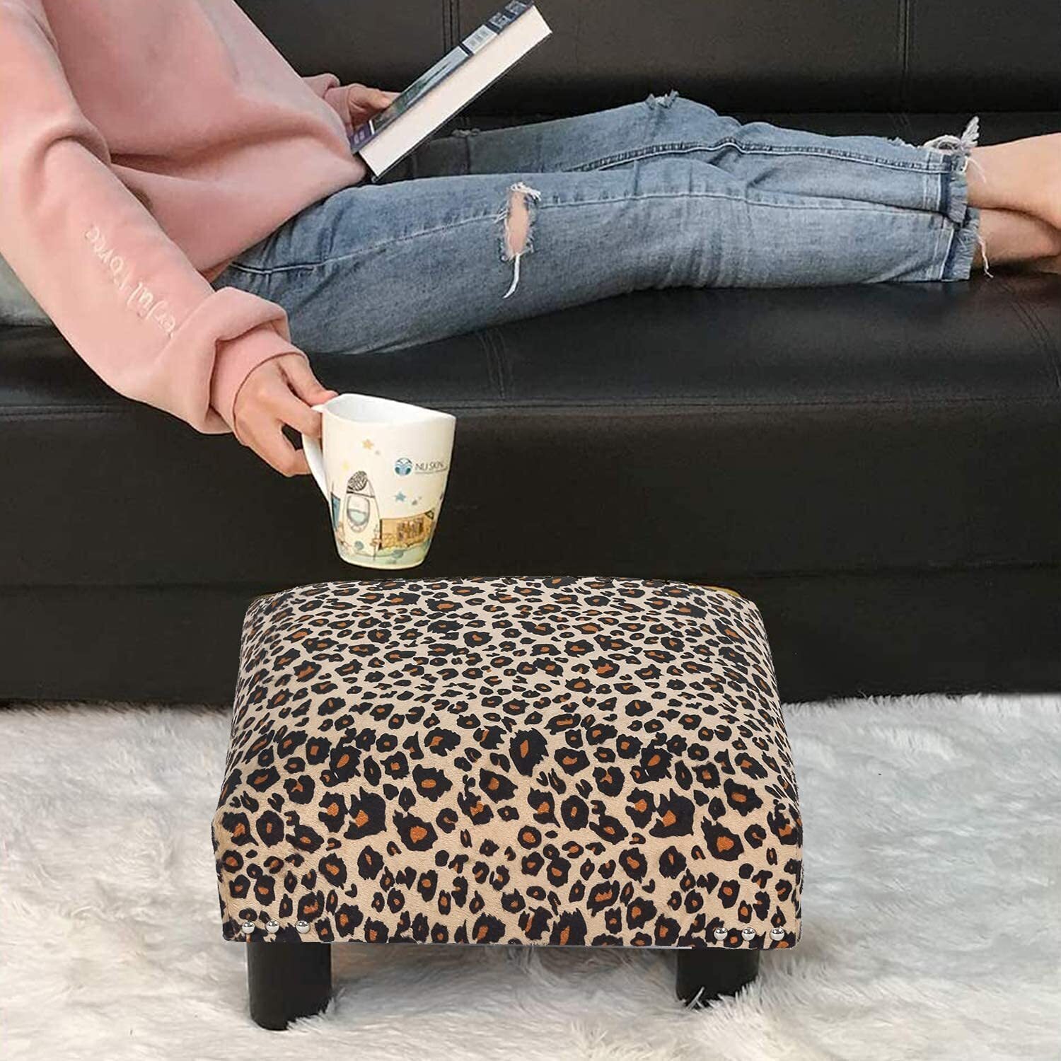 Leopard Stools