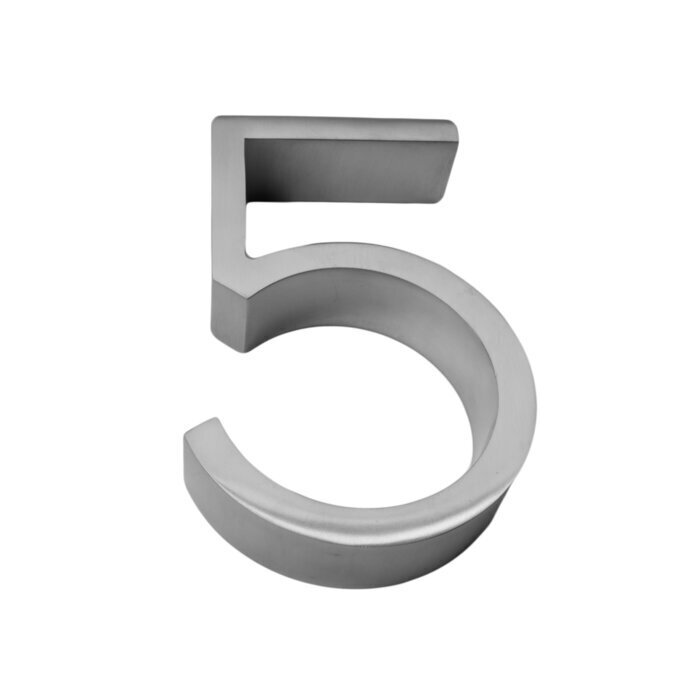 Solid Metal House Number