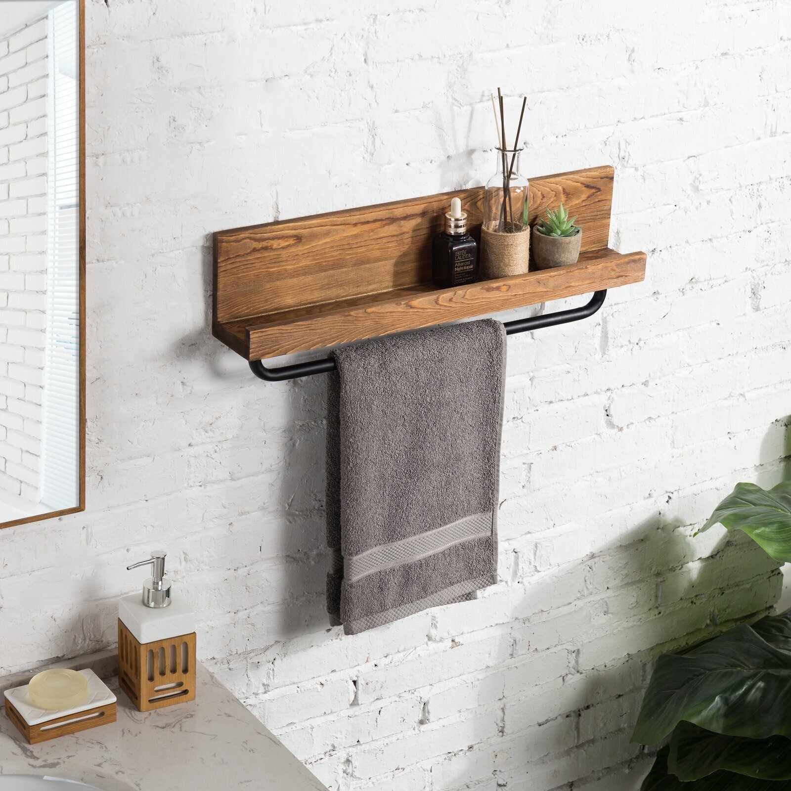 Wooden Towel Racks