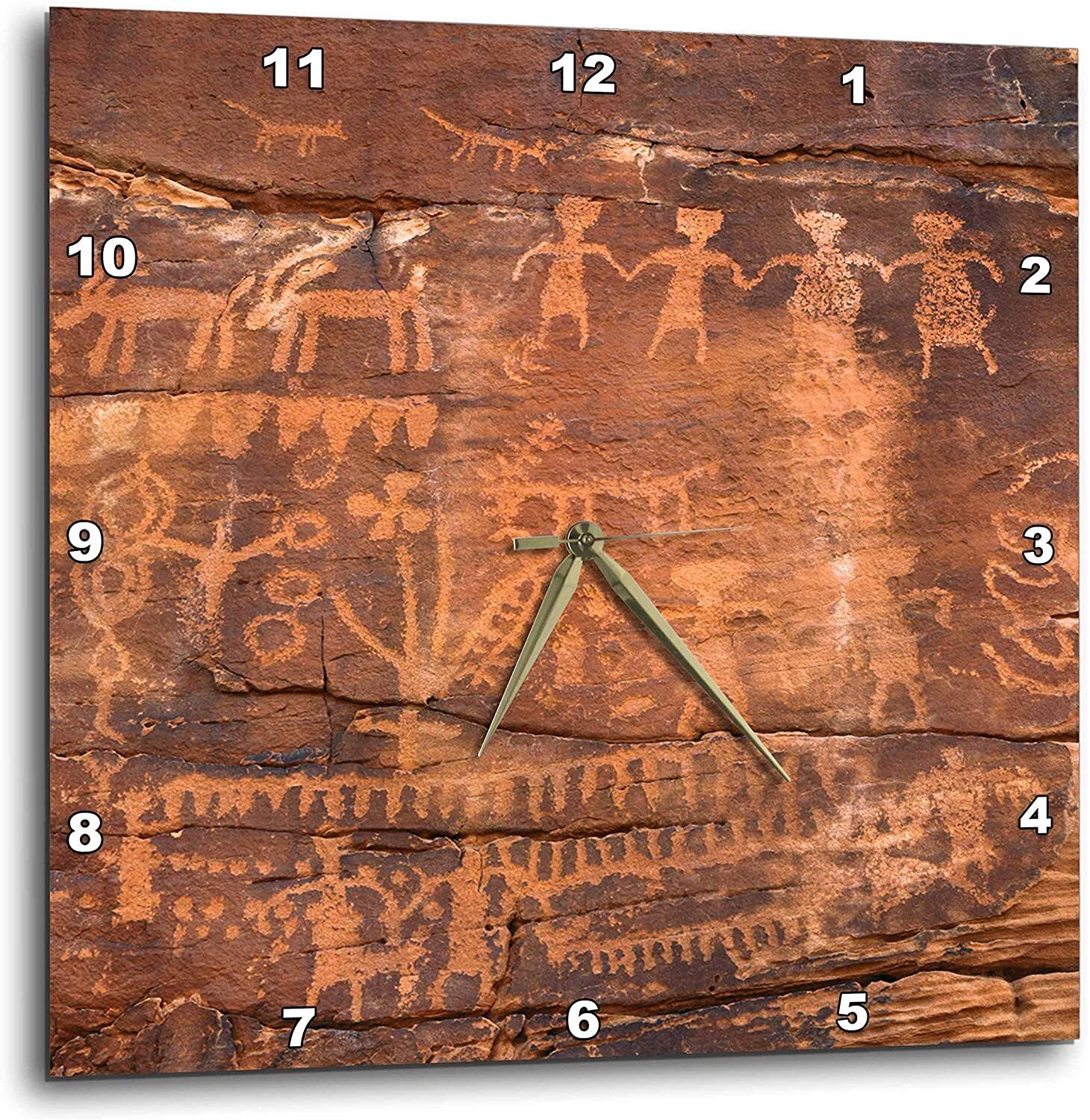 Square shaped Southwest Wall Clock