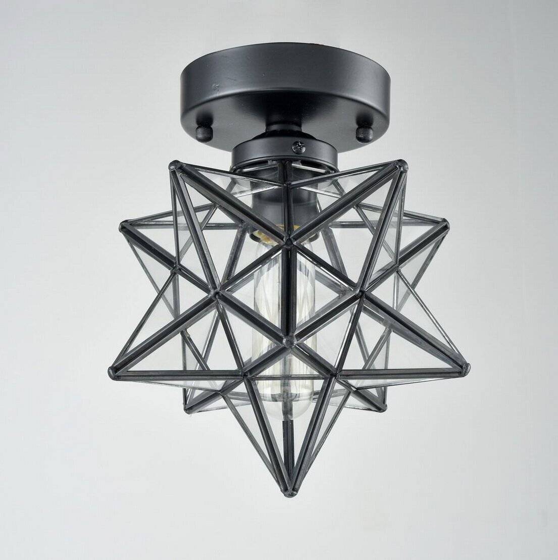 Starburst Shadow Star Ceiling Light