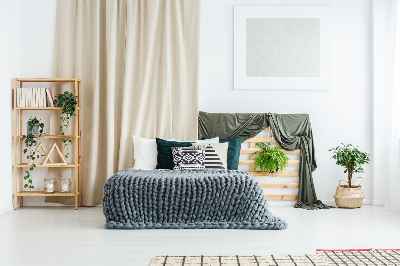 Stylish bright room