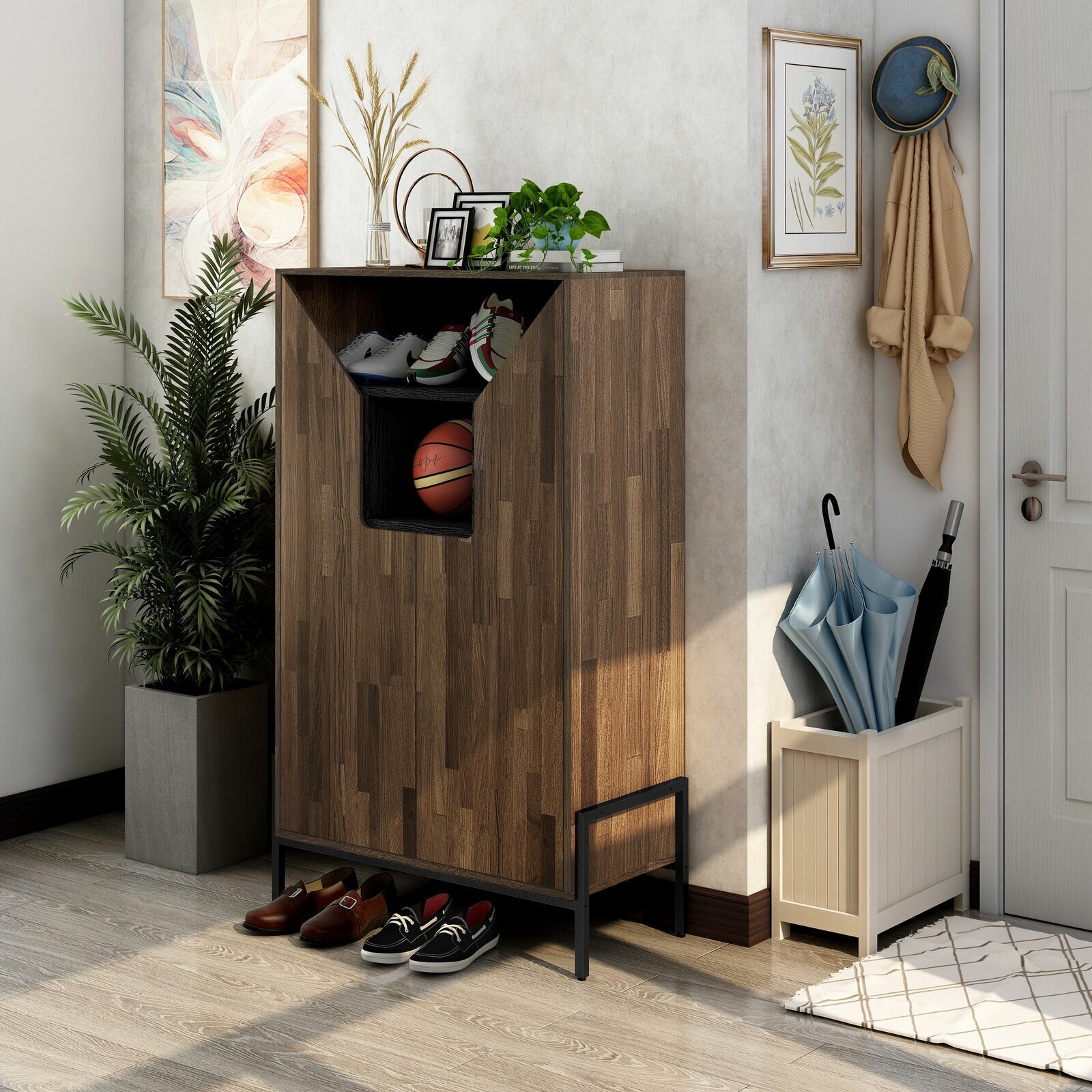 Stylish Shoe Cabinet