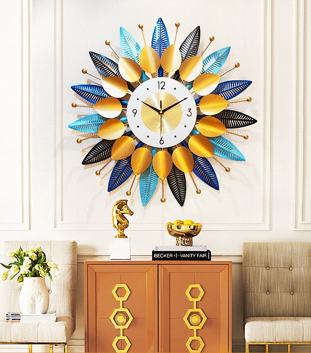 Sunburst Style Southwestern Clock