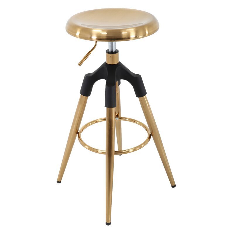 Swivel Adjustable Height Bar Stool 