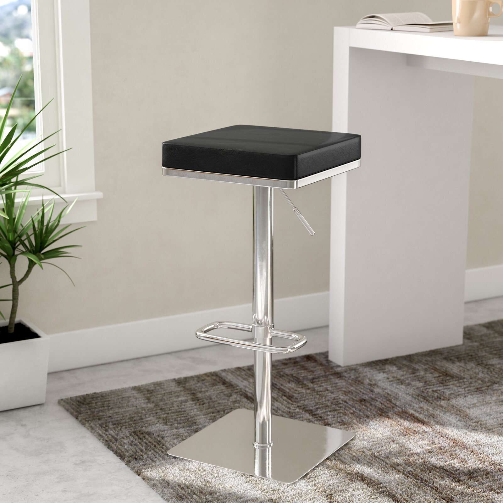 Swivel Backless Bar Stool