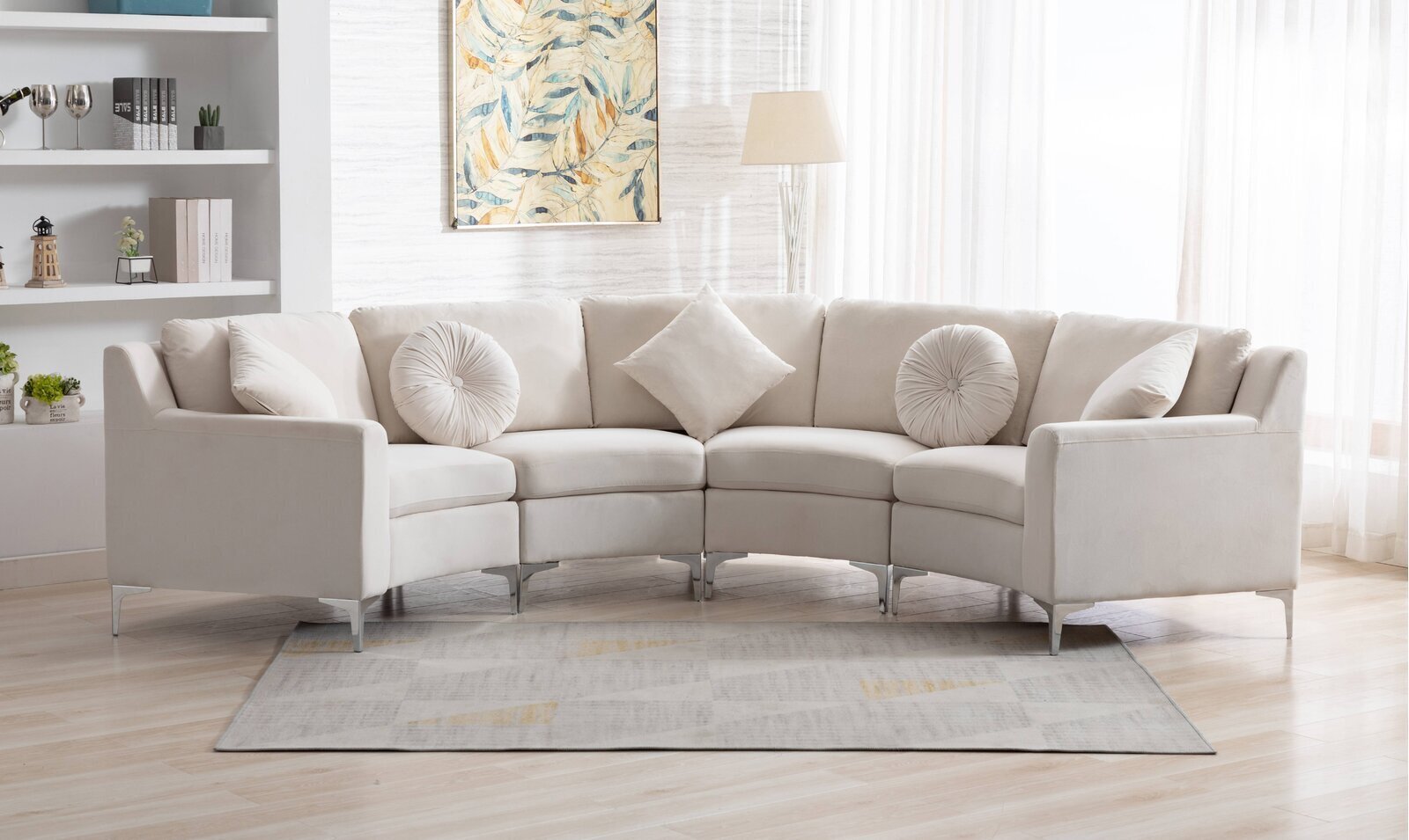 Symmetrical Modular Corner Sectional