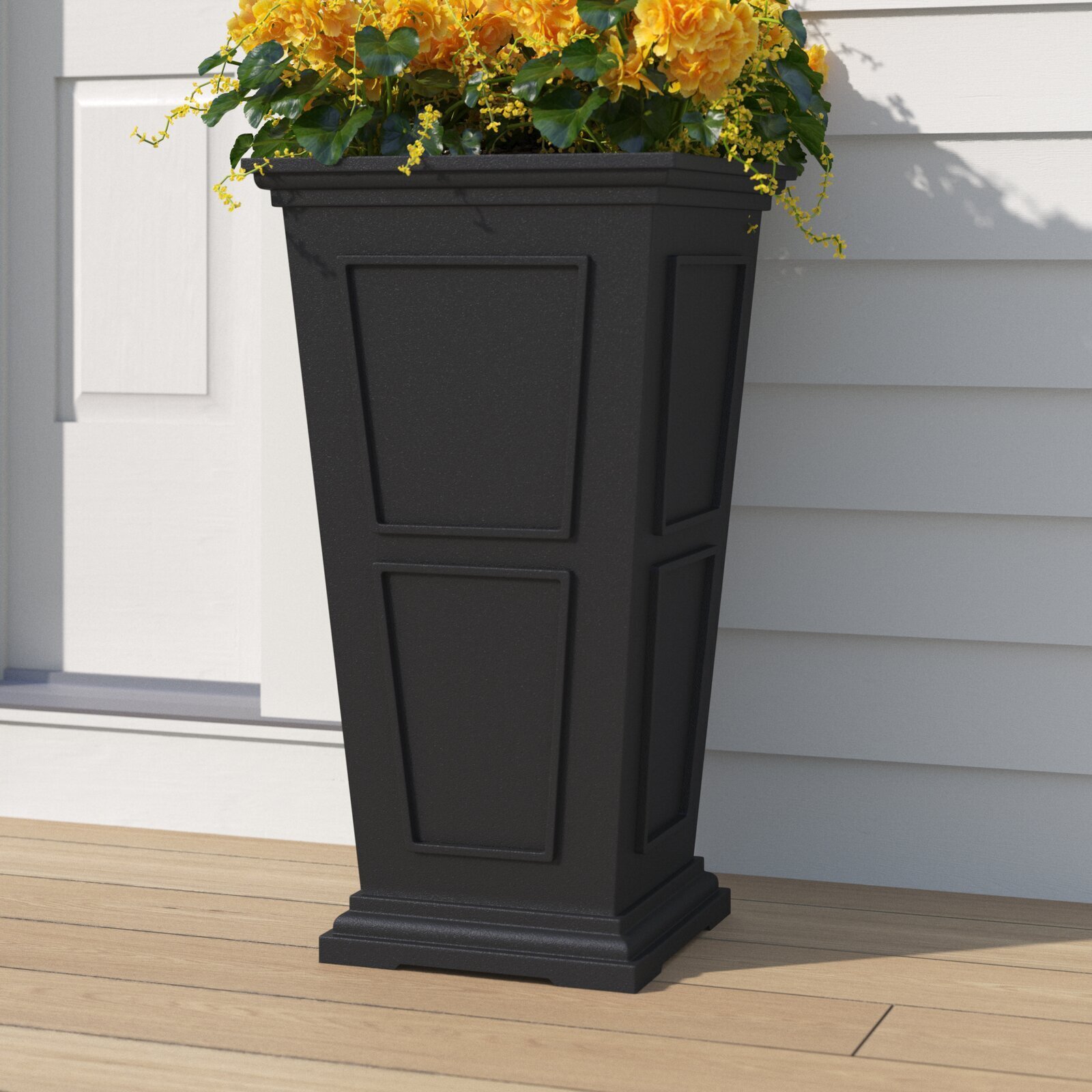 Tall Self Watering Pot Planter