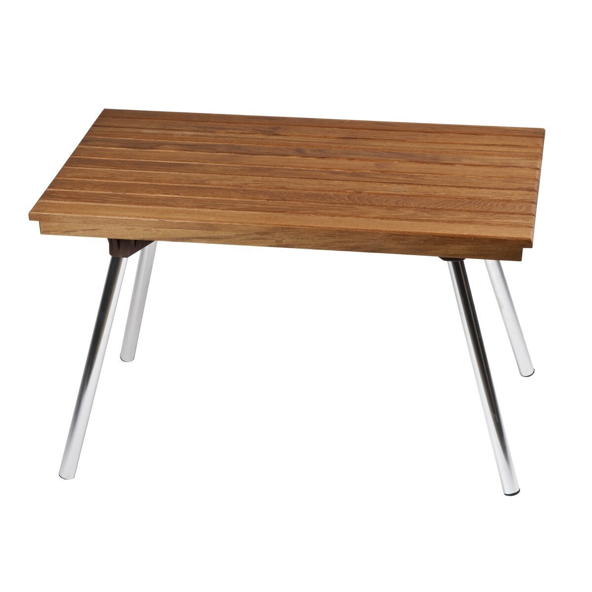 Teak Shower Bench with Metal Legs
