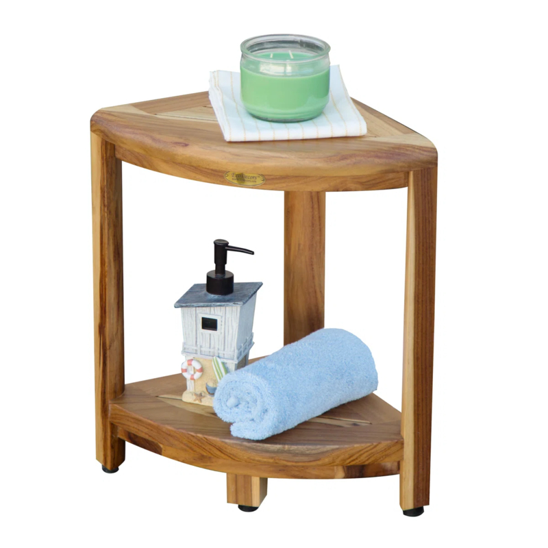 Teak Shower Seat for Small Spaces
