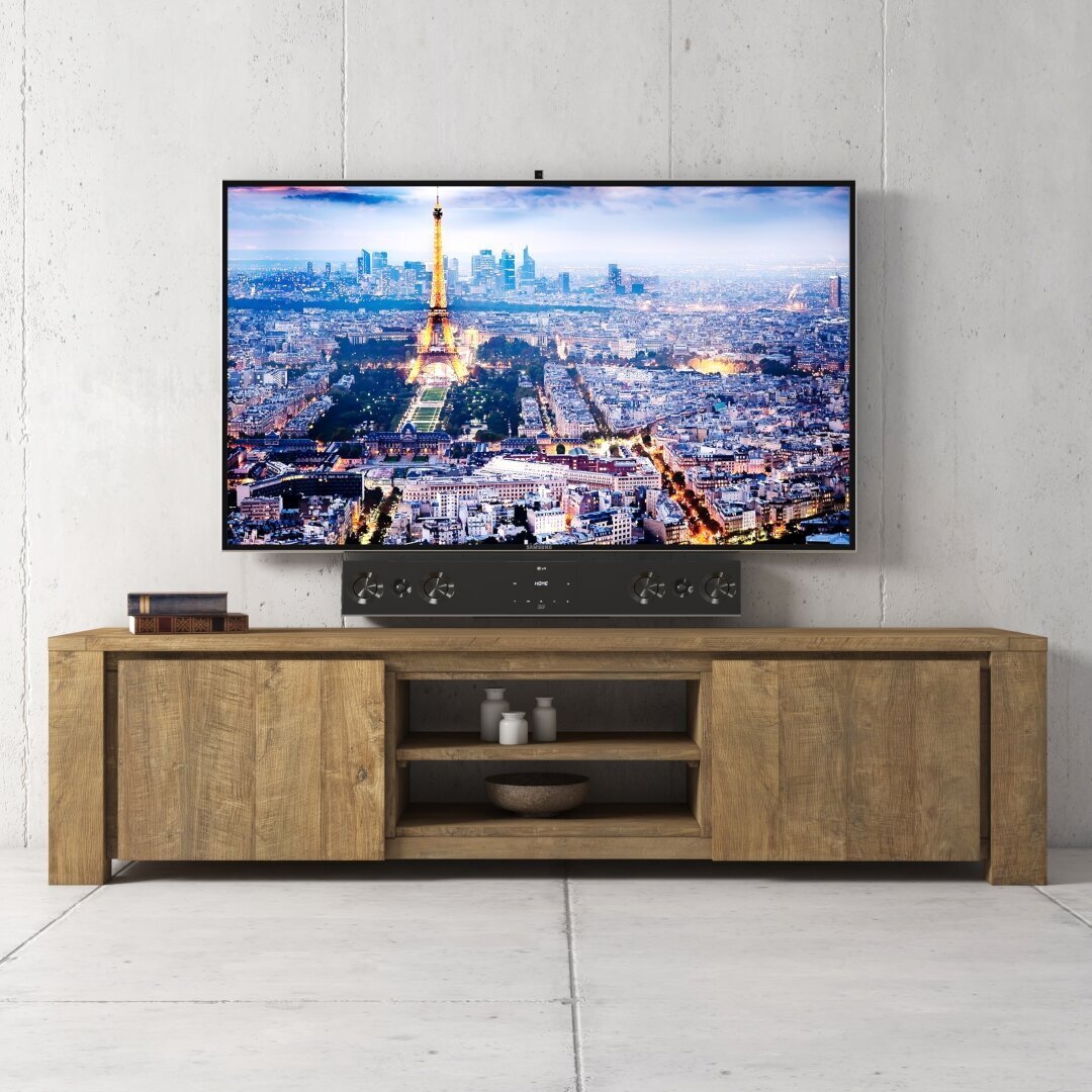 Teak TV stand