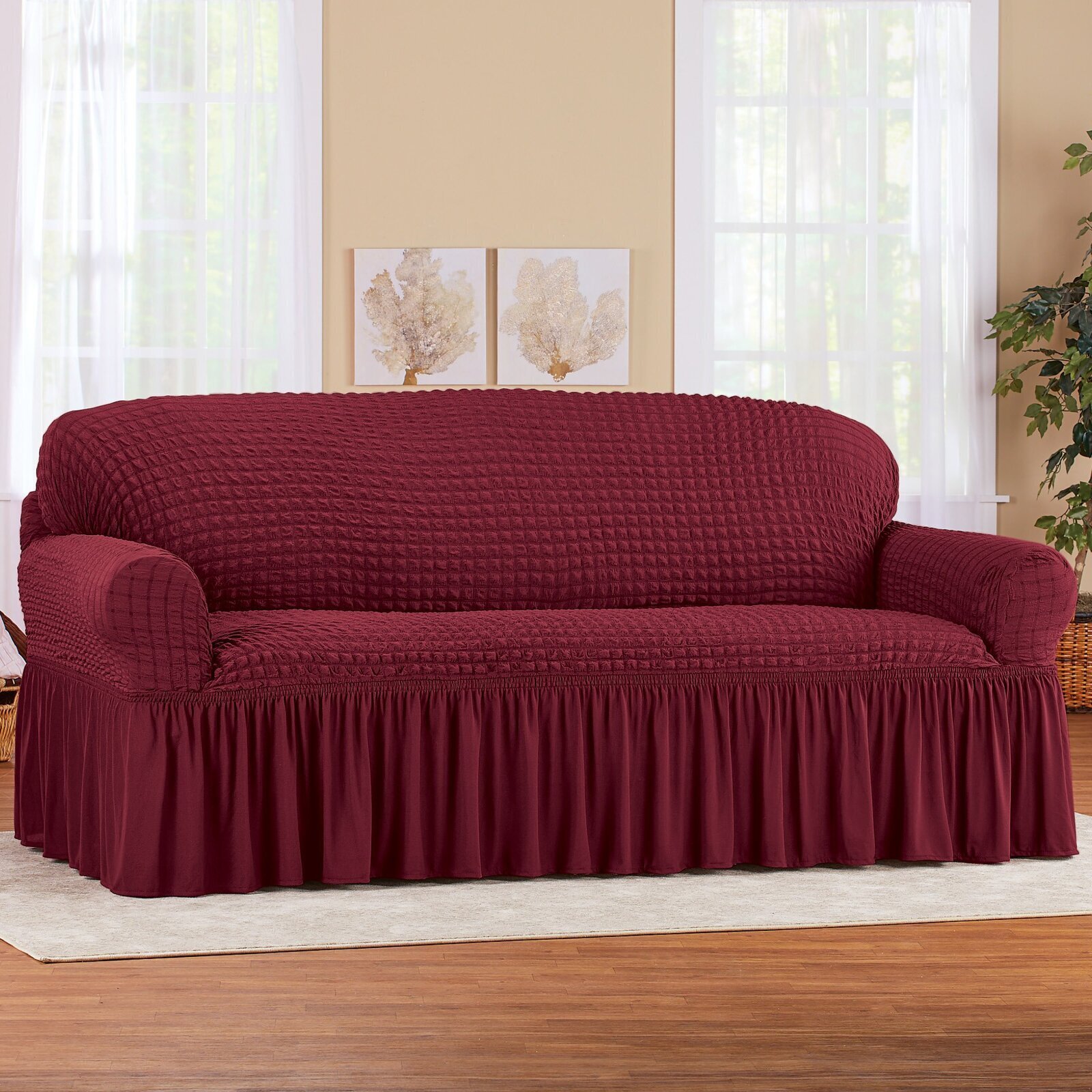 Textured English Country Slipovers 