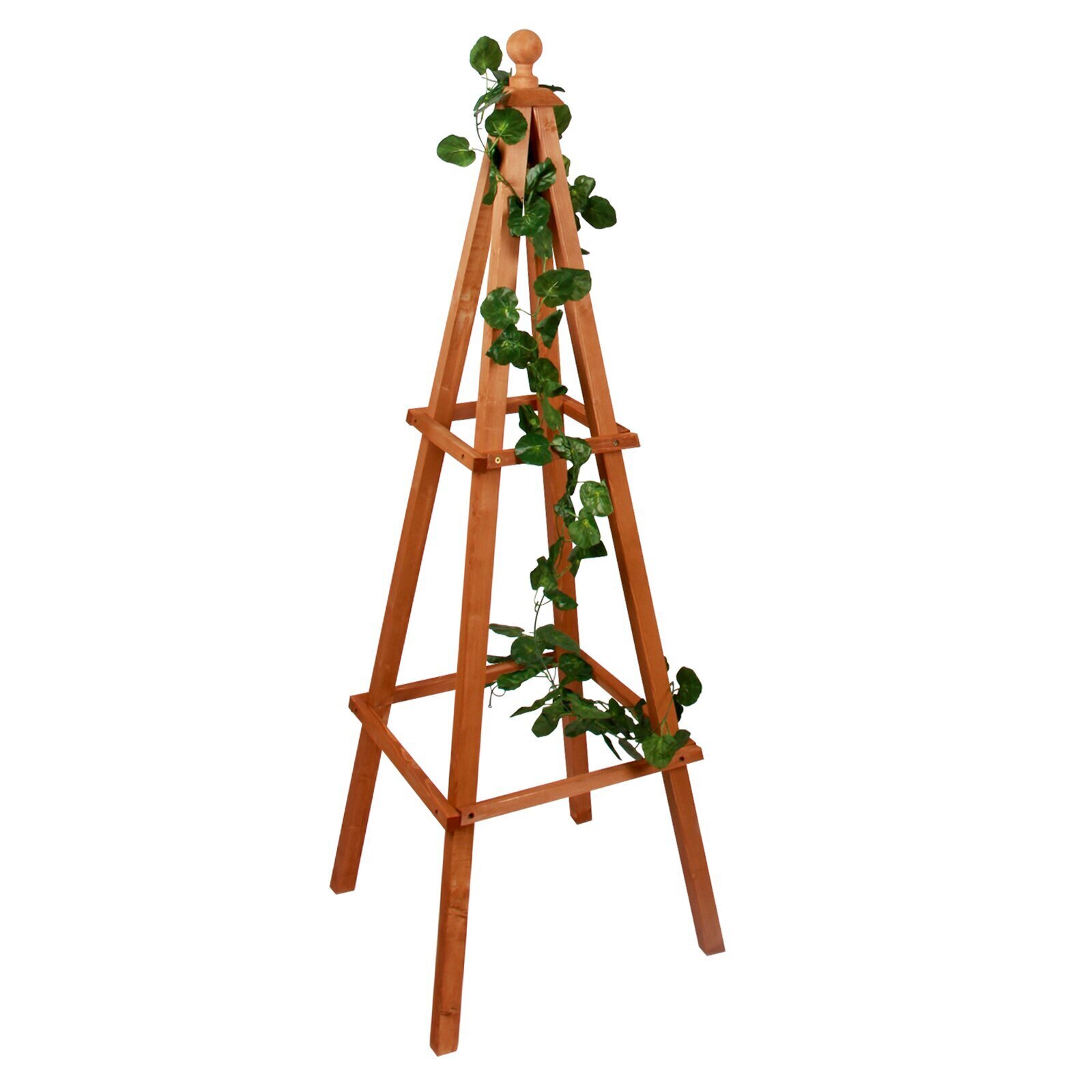 Traditional Wooden Garden Obelisk Trellis 