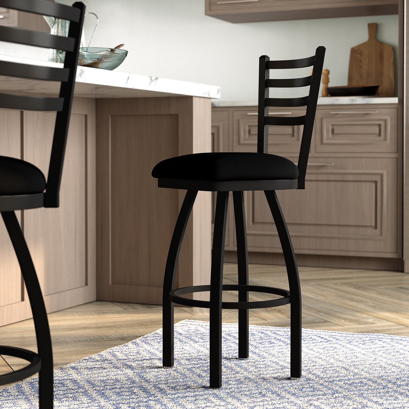 Transitional 36 inch bar stools