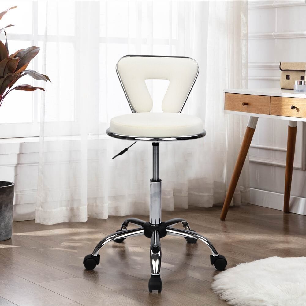 Triangle Adjustable Stool with Wheels