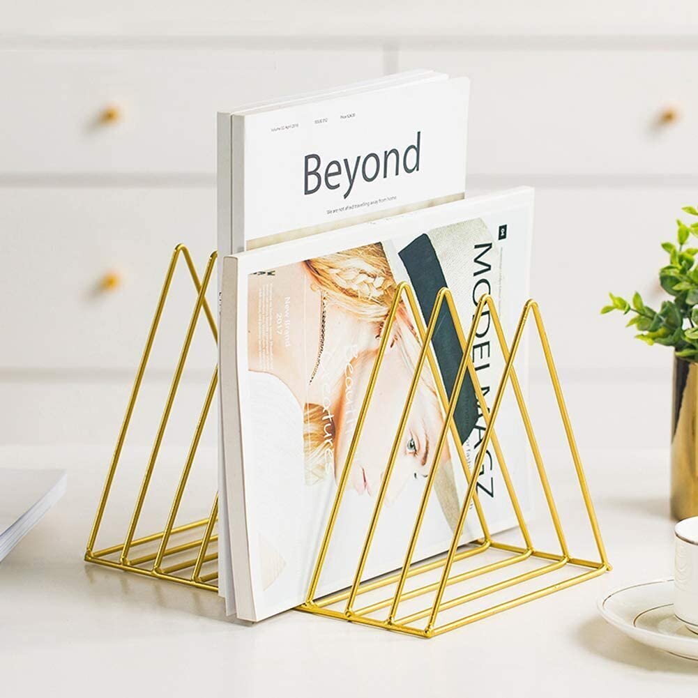 Triangular Geometric Metal Rack