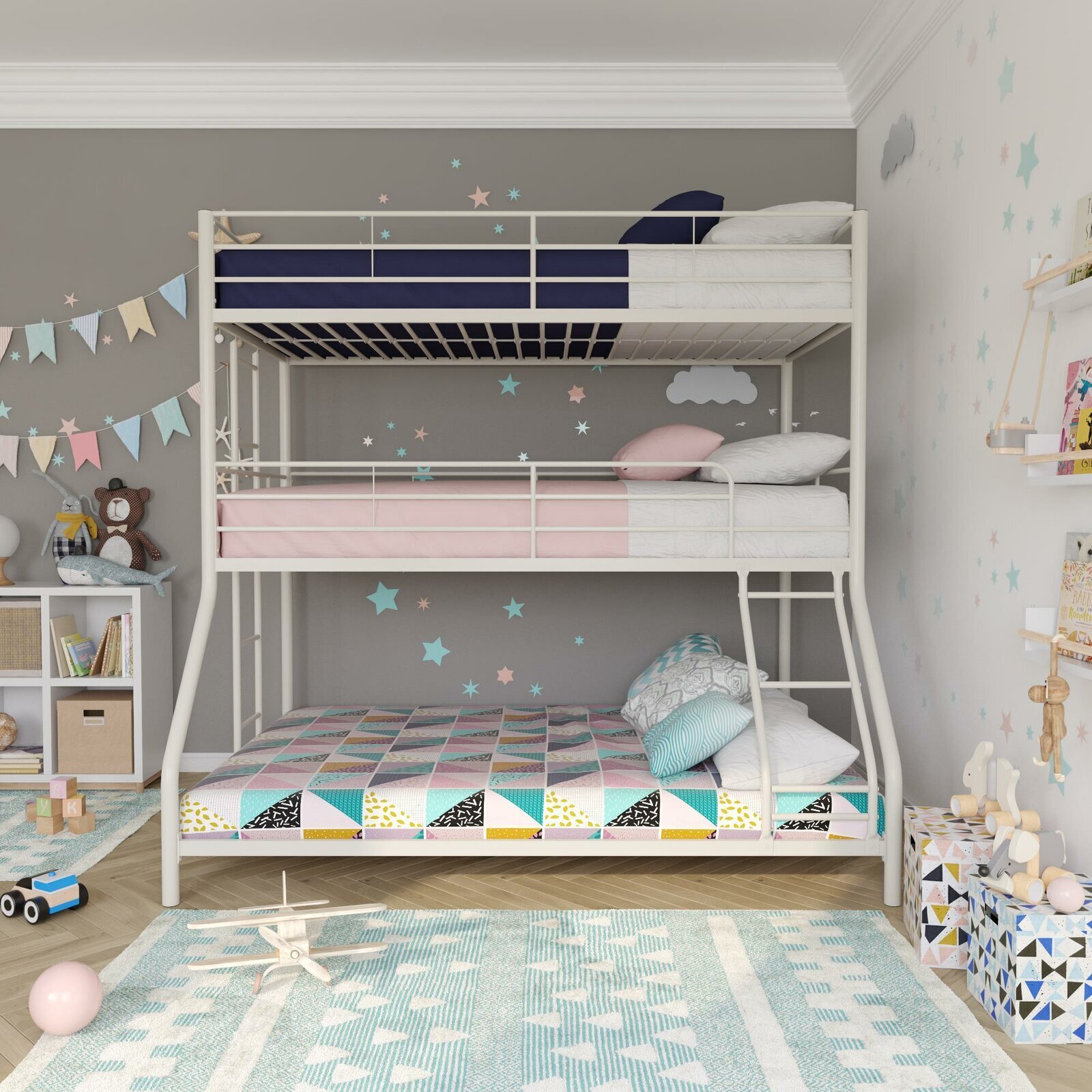 Triple Bunk Bed 