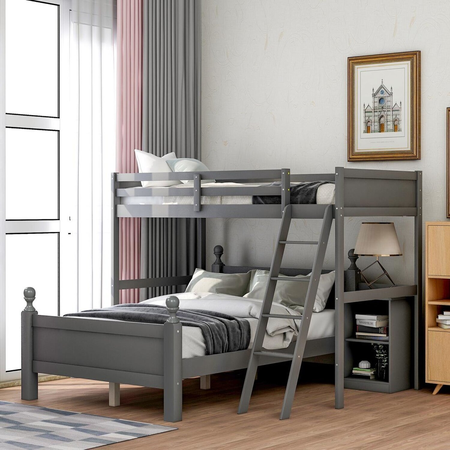 Twin Over Full Standard Bunk Bed 