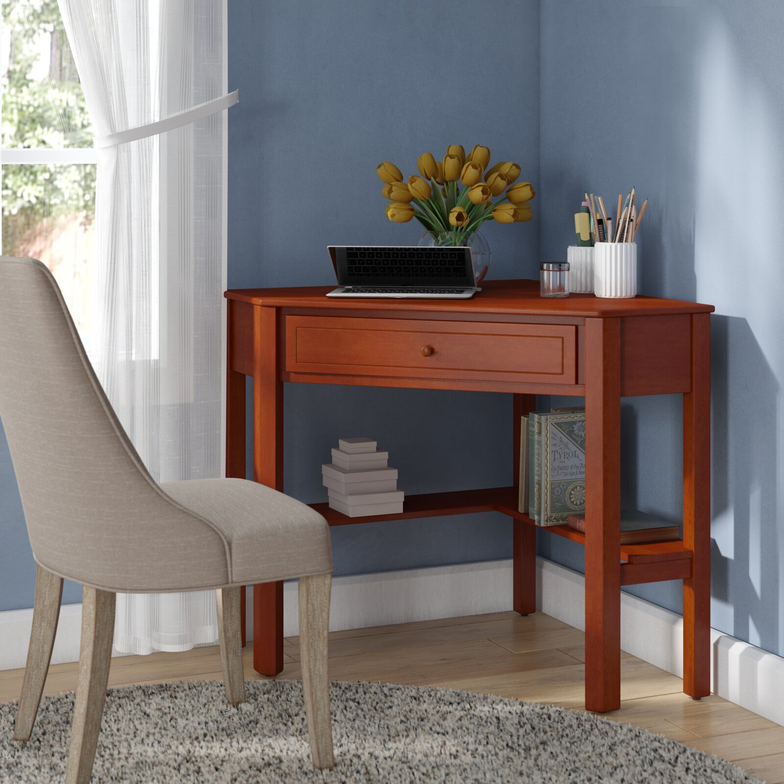 Corner Secretary Desks